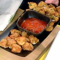 Рецепт Гренков с соусом из запеченных томатов