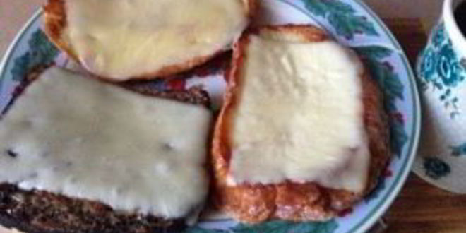 Рецепт гренков с сыром на завтрак