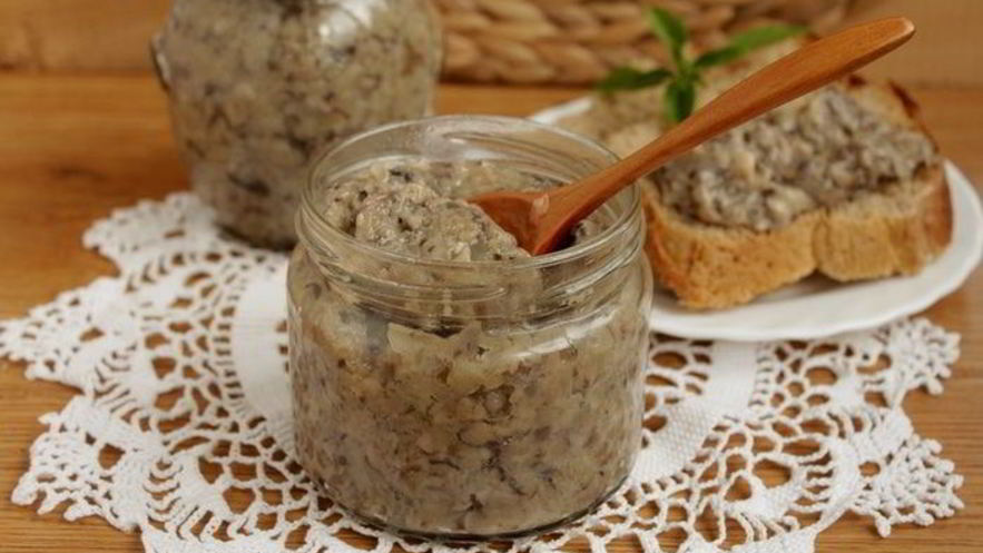 Рецепт икры грибной из маслят