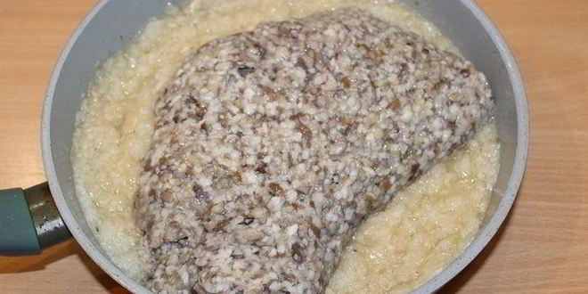 Рецепт икры грибной из маслят