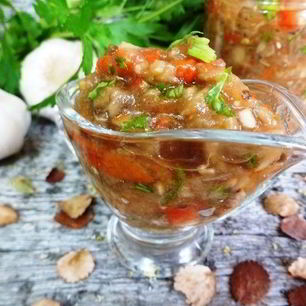 Рецепт Икры из баклажанов Кьопоолу