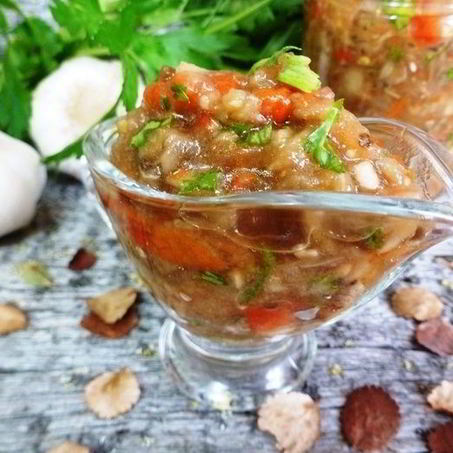 Рецепт Икры из баклажанов Кьопоолу