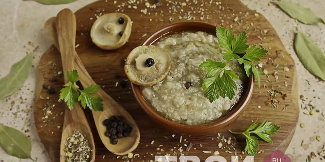 Рецепт икры из груздей