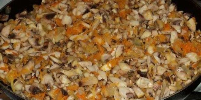 Рецепт икры из шампиньонов