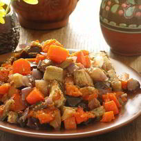 Рецепт Икры из тыквы и баклажанов