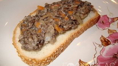 Рецепт Икры из вешенок