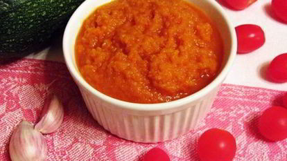 Рецепт Кабачковой икры с томатной пастой