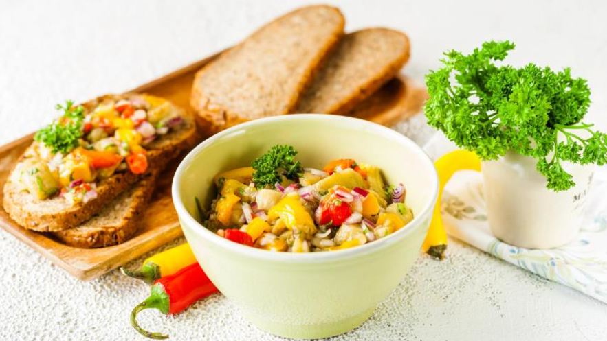 Рецепт хороваца, икра из печеных овощей