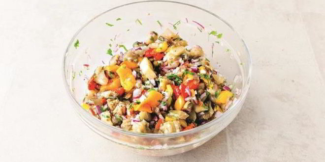 Рецепт хороваца, икра из печеных овощей