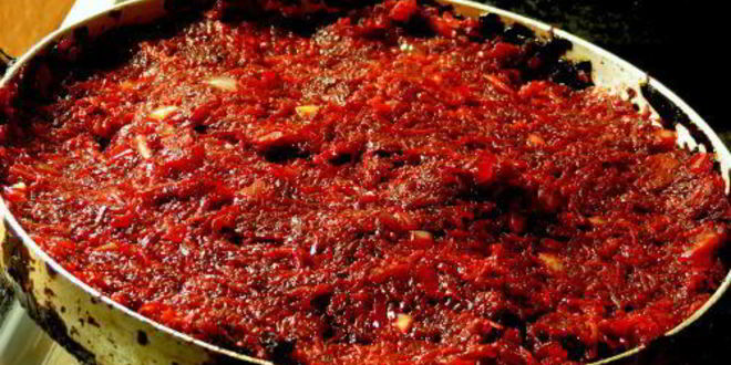 Рецепт свекольной икры