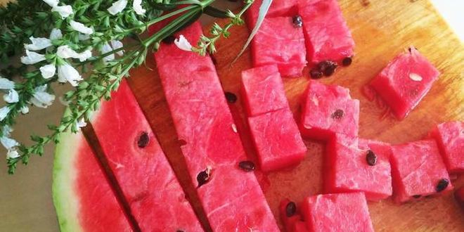 Рецепт арбузного канапе