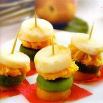 Рецепт Фруктовых канапе