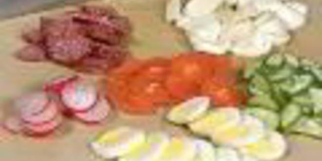 Рецепт канапе ассорти