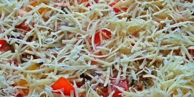 Рецепт канапе из спагетти