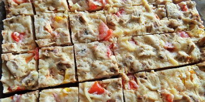 Рецепт канапе из спагетти