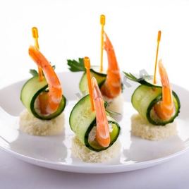 Рецепт Канапе Крючочки