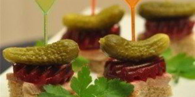 Рецепт канапе на день рождения