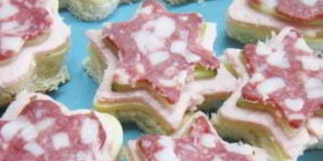 Рецепт канапе на детский праздник