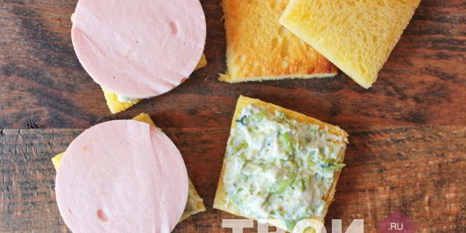 Рецепт канапе на шпажках