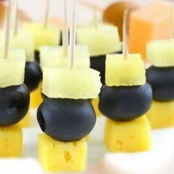 Рецепт Канапе с ананасом