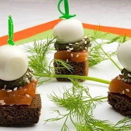 Рецепт Канапе с дыней