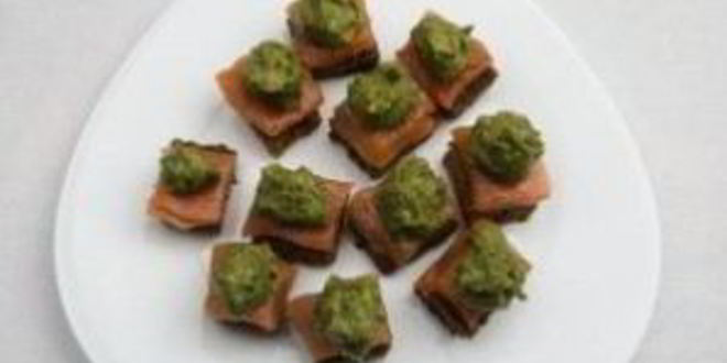 Рецепт канапе с дыней