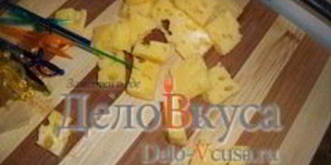 Рецепт канапе с закуской из творога