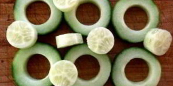 Рецепт огуречных канапе