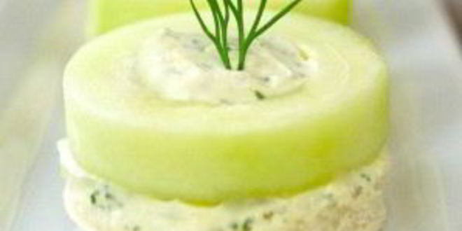 Рецепт огуречных канапе