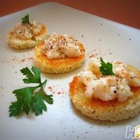 Рецепт Закусочных канапе по мотивам украинской кухни