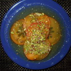 Рецепт Карпачча из хурмы