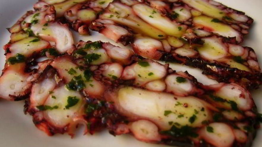 Рецепт карпачча из осьминога