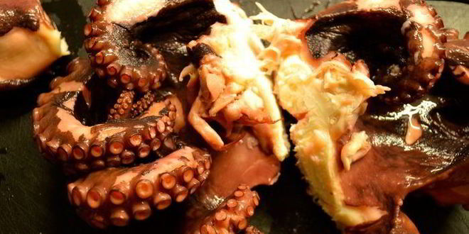 Рецепт карпачча из осьминога