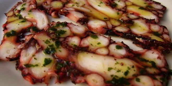 Рецепт карпачча из осьминога