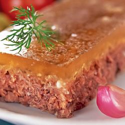 Рецепт Холодца гояжьей рульки и копыта