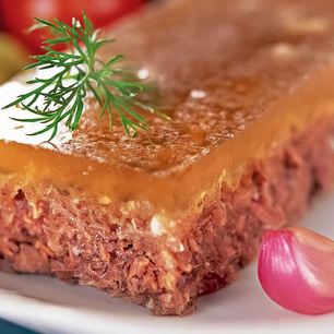 Рецепт Холодца гояжьей рульки и копыта