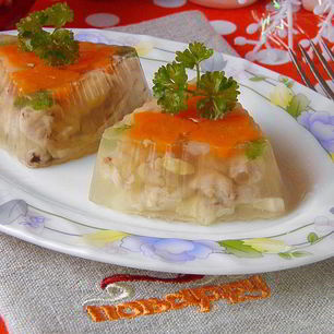Рецепт Холодца из куриных лапок