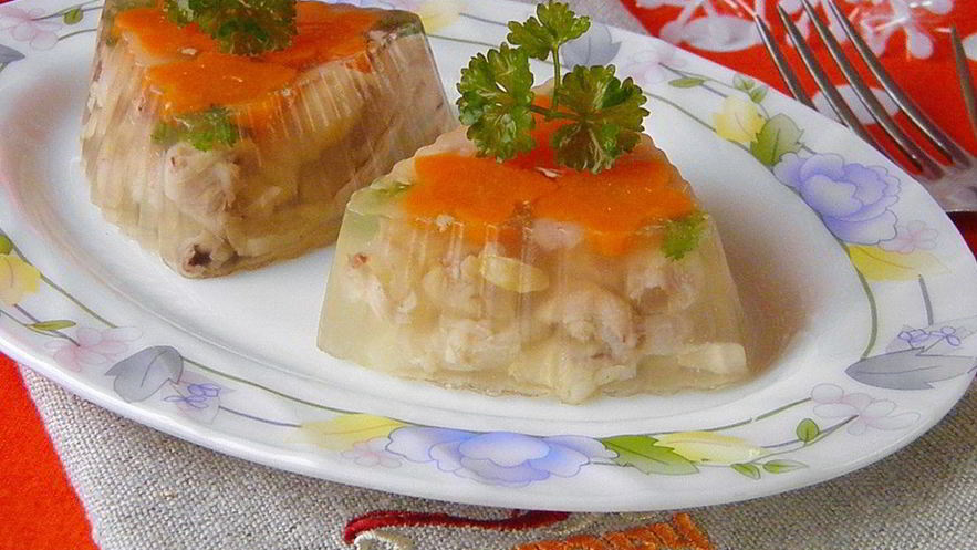 Рецепт холодца из куриных лапок