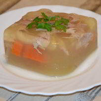 Рецепт Холодца из курицы без желатина