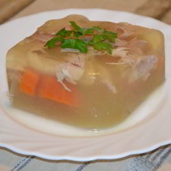 Рецепт Холодца из курицы без желатина