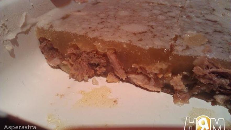 Рецепт холодца из телячьих ножек