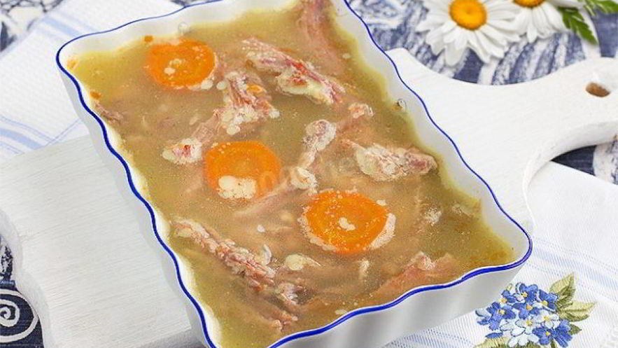 Рецепт холодца на костях