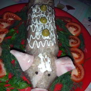 Рецепт Холодца в бутылке Поросенок