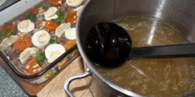 Рецепт холодца в мультиварке борк