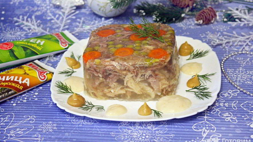 Рецепт холодца в мультиварке