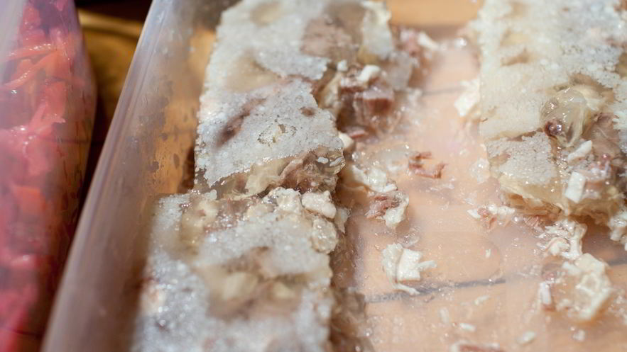 Рецепт куриного холодца с говядиной