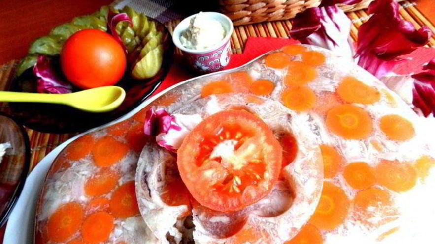 Рецепт нежного холодца