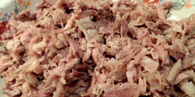 Рецепт нежного холодца