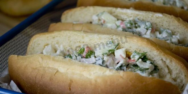 Рецепт домашнего хота дог в дрожжевом тесте