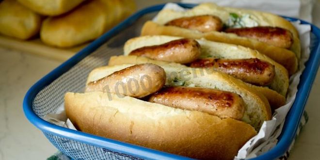 Рецепт домашнего хота дог в дрожжевом тесте